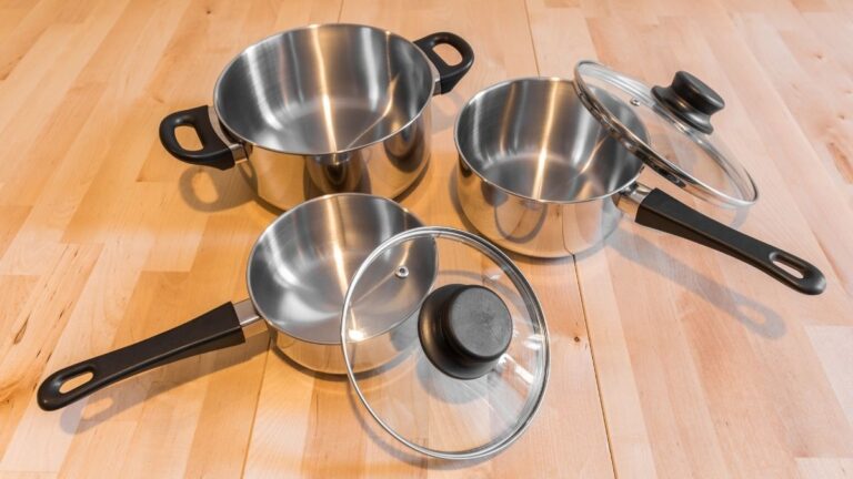 jogo de panela de inox