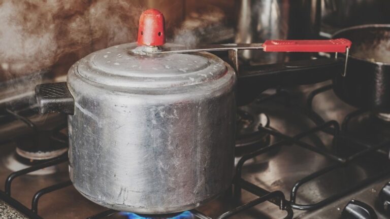 panela de pressão pequena